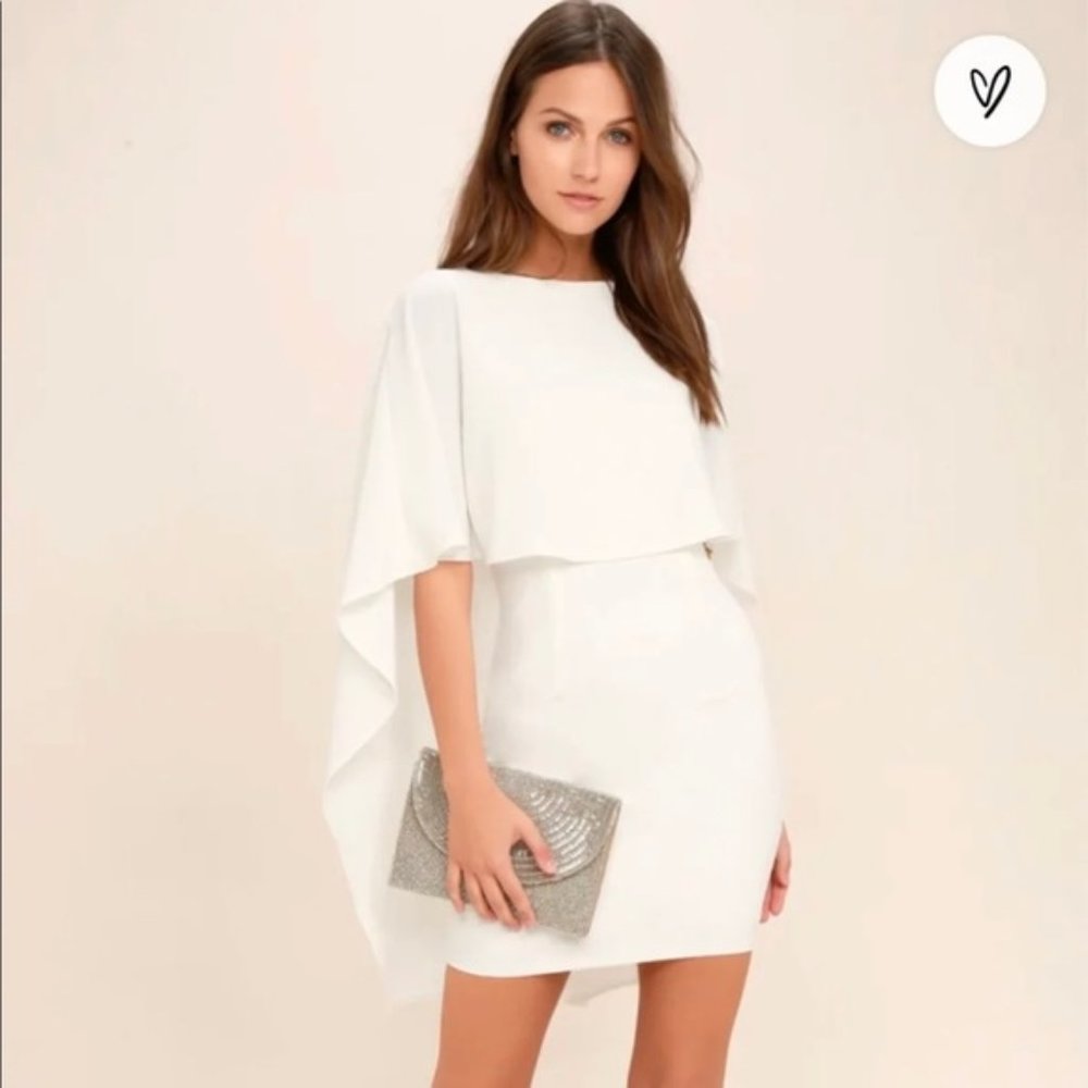 NWOT Lulus Best Is Yet to Come Dress in White